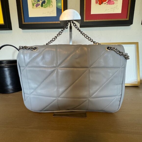 Brand New Quilted Chain Crossbody/Messenger Bag - Picture 2 of 3